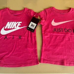 Brand New Girls size 3T Nike Tees